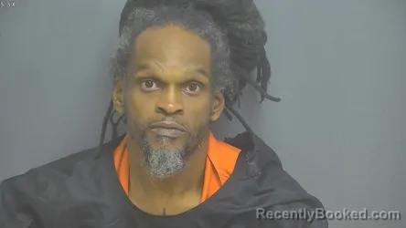 Mugshot of Antwan Deangelo Herndon booked in Amherst County, Virginia on July 24, 2026