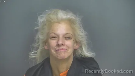 Mugshot of ANGELA MARIE HOLDREN booked in Amherst County, Virginia on May 13, 2026