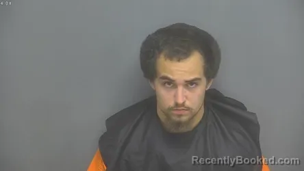 Mugshot of Ayden Joseph Lilly booked in Amherst County, Virginia on July 24, 2026