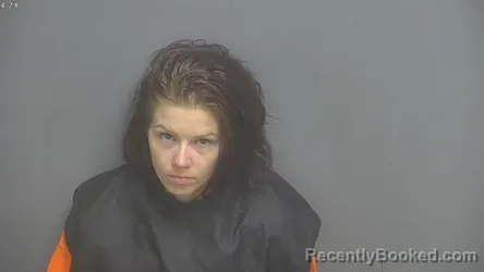 Mugshot of Allyson Gayle Mayhew booked in Amherst County, Virginia on September 28, 2026