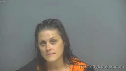 Mugshot of Angela Marie Patalon booked in Amherst County, Virginia on October 2, 2026