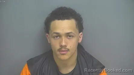 Mugshot of AMARE JOHN SCRUGGS booked in Amherst County, Virginia on April 26, 2026