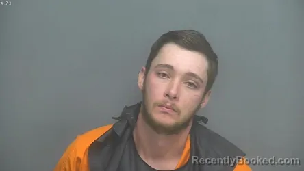Mugshot of Austin Walker booked in Amherst County, Virginia on September 27, 2026