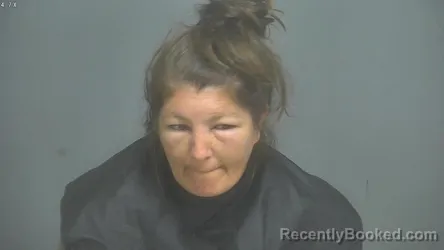 Mugshot of Brittany Marshall Franklin booked in Amherst County, Virginia on September 25, 2026