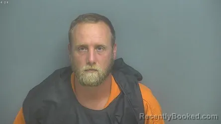 Mugshot of BLAKE EDWIN STANLEY booked in Amherst County, Virginia on August 3, 2026