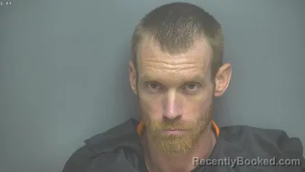 Mugshot of Brandon Hayes Wingfield booked in Amherst County, Virginia on July 20, 2026