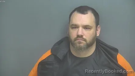 Mugshot of CHRISTOPHER MICHAEL ARMSTRONG booked in Amherst County, Virginia on August 5, 2026