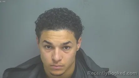 Mugshot of Cesar Andres Hernandez Montano booked in Amherst County, Virginia on July 20, 2026