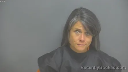 Mugshot of CARMEN MONTGOMERY booked in Amherst County, Virginia on April 25, 2026