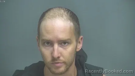 Mugshot of Cameron Blake Smith booked in Amherst County, Virginia on August 23, 2026