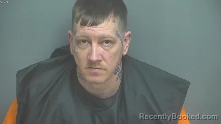 Mugshot of CHRISTOPHER LEE STONEBERGER booked in Amherst County, Virginia on May 6, 2026