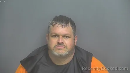 Mugshot of Christopher Douglas Smith booked in Amherst County, Virginia on October 1, 2026