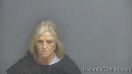 Mugshot of Cathy Diane Stanley booked in Amherst County, Virginia on September 25, 2026