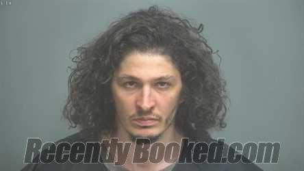 Booking photo from Amherst County, Virginia