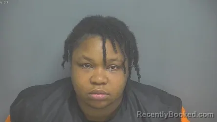 Mugshot of Chelsea Williams booked in Amherst County, Virginia on July 25, 2026