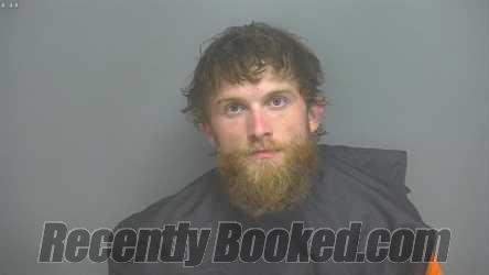 Booking photo from Amherst County, Virginia