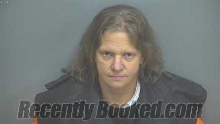 Booking photo from Amherst County, Virginia