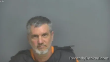 Mugshot of DANIEL WAYNE BROWN booked in Amherst County, Virginia on April 3, 2026