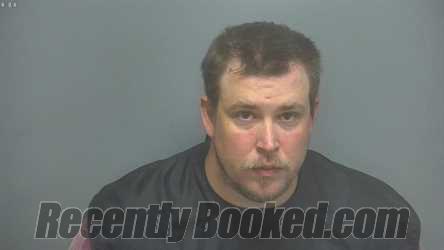 Booking photo from Amherst County, Virginia
