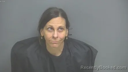 Mugshot of Deborah Ann Campbell booked in Amherst County, Virginia on September 28, 2026