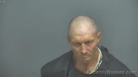 Mugshot of Daniel Wade Childress booked in Amherst County, Virginia on September 30, 2026
