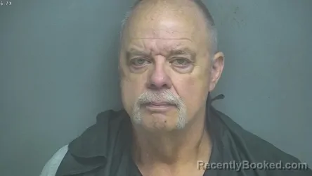 Mugshot of DALE CAMPBELL booked in Amherst County, Virginia on July 15, 2026
