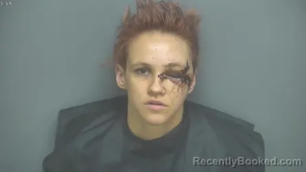 Mugshot of DESTINY LYNN HAWES booked in Amherst County, Virginia on May 14, 2026