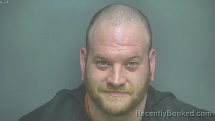 Booking photo from Amherst County, Virginia