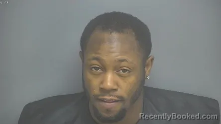 Mugshot of DAQUAN JAHLIL JAMES booked in Amherst County, Virginia on May 1, 2026