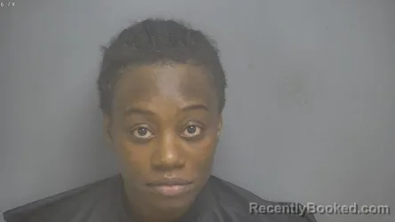 Mugshot of DANIKA TRAMAINE LOCKETT booked in Amherst County, Virginia on June 19, 2026