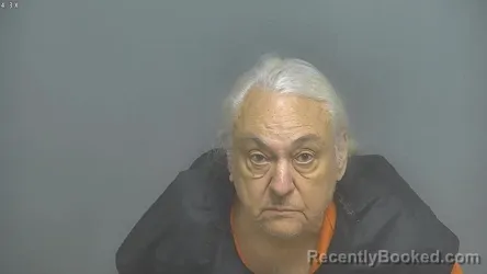 Mugshot of David Eugene Lewis booked in Amherst County, Virginia on September 13, 2026