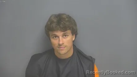Booking photo from Amherst County, Virginia