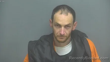 Mugshot of Daniel Lee Mcdonald booked in Amherst County, Virginia on August 10, 2026