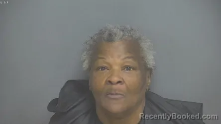 Mugshot of DELORES MAXINE ROBINSON booked in Amherst County, Virginia on April 24, 2026