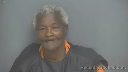 Mugshot of Delores Maxine Robinson booked in Amherst County, Virginia on September 6, 2026