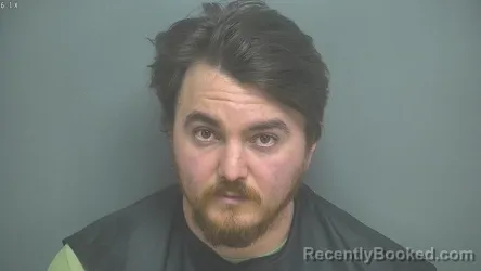 Mugshot of DUSTIN JACOB SNYDER booked in Amherst County, Virginia on May 1, 2026