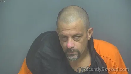 Mugshot of David Merkson Taylor booked in Amherst County, Virginia on July 25, 2026