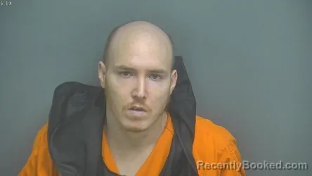 Mugshot of David Williams booked in Amherst County, Virginia on August 28, 2026