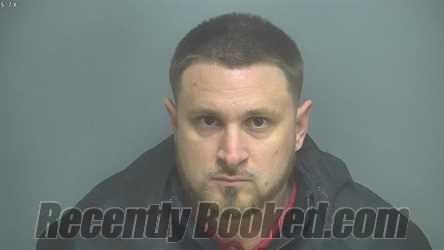 Booking photo from Amherst County, Virginia