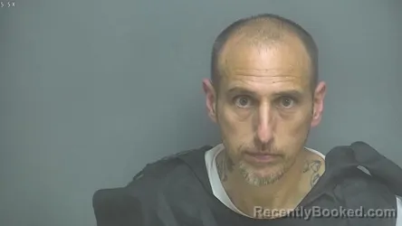 Mugshot of DANIEL RICHARD LEE WHITE booked in Amherst County, Virginia on May 14, 2026