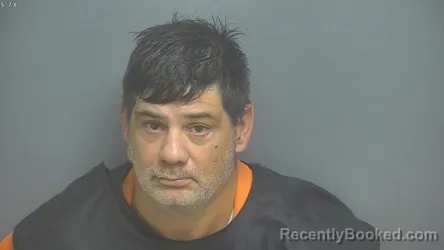 Mugshot of Eric Matthew Monark booked in Amherst County, Virginia on July 24, 2026