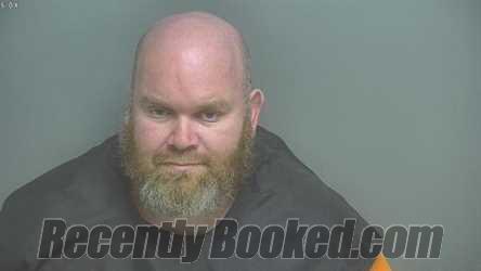 Booking photo from Amherst County, Virginia