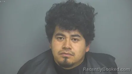 Mugshot of EDUARDO TUJT CHIQUIN booked in Amherst County, Virginia on June 20, 2026