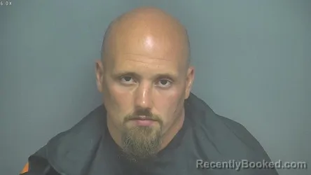 Mugshot of ERIC WAYNE THARP booked in Amherst County, Virginia on June 7, 2026
