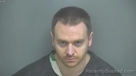 Mugshot of ERIC BENJAMIN WRIGHT booked in Amherst County, Virginia on April 21, 2026