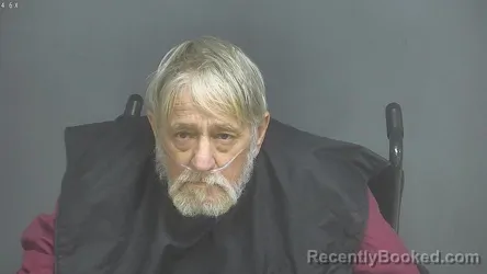 Mugshot of Floyd Hall booked in Amherst County, Virginia on September 7, 2026