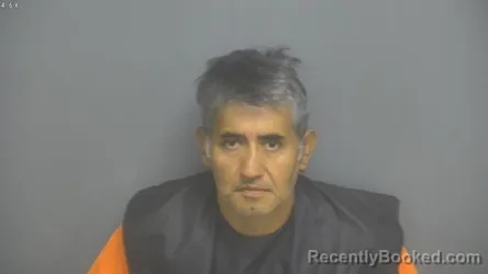 Mugshot of Gabriel Castro-Rojas booked in Amherst County, Virginia on September 23, 2026