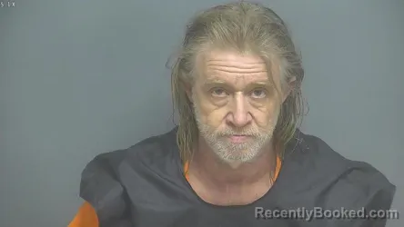 Mugshot of GLENN WAYNE CAMPBELL booked in Amherst County, Virginia on April 20, 2026
