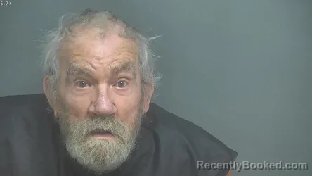Mugshot of GEORGE SAMUEL HARRIS booked in Amherst County, Virginia on June 4, 2026