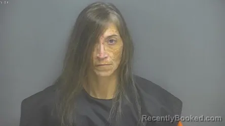 Mugshot of Heather Renae Branham booked in Amherst County, Virginia on September 16, 2026